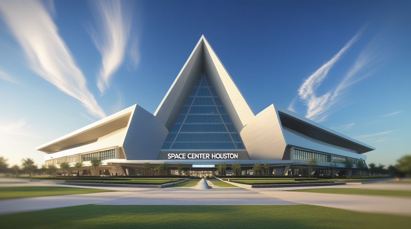 Leonardo Phoenix 10 A photorealistic image of the Space Center 0 1