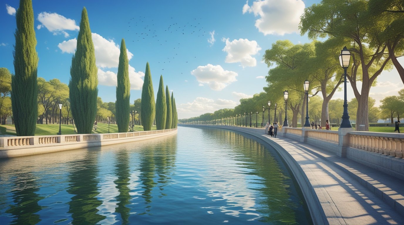 Leonardo Phoenix 10 A serene and photorealistic depiction of t 1 1